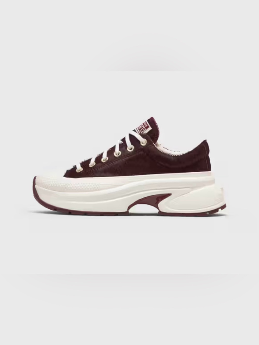 Converse Run Star Crush Sneaker Unisex Low Pony Hair Cherry Daze and Egret NWOT